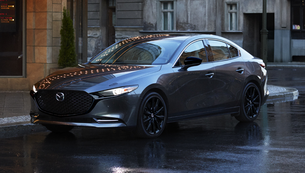 Mazda3 sedan auto gris titanio v1