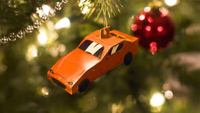 Mazda mx5 naranja navidad esferas v3