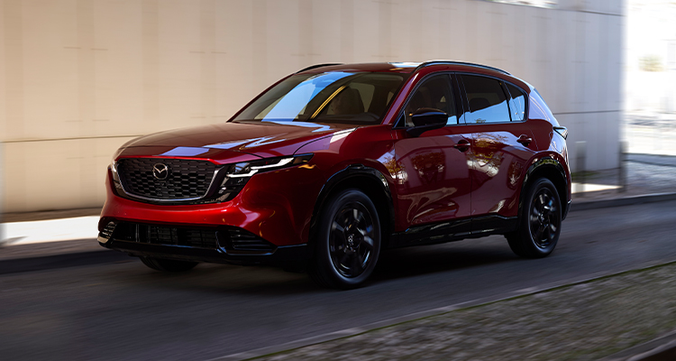 Mazda cx5 camioneta roja v1